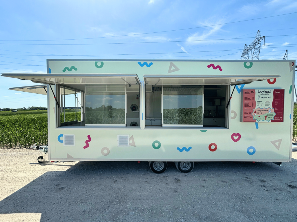 Igga ice cream trailer