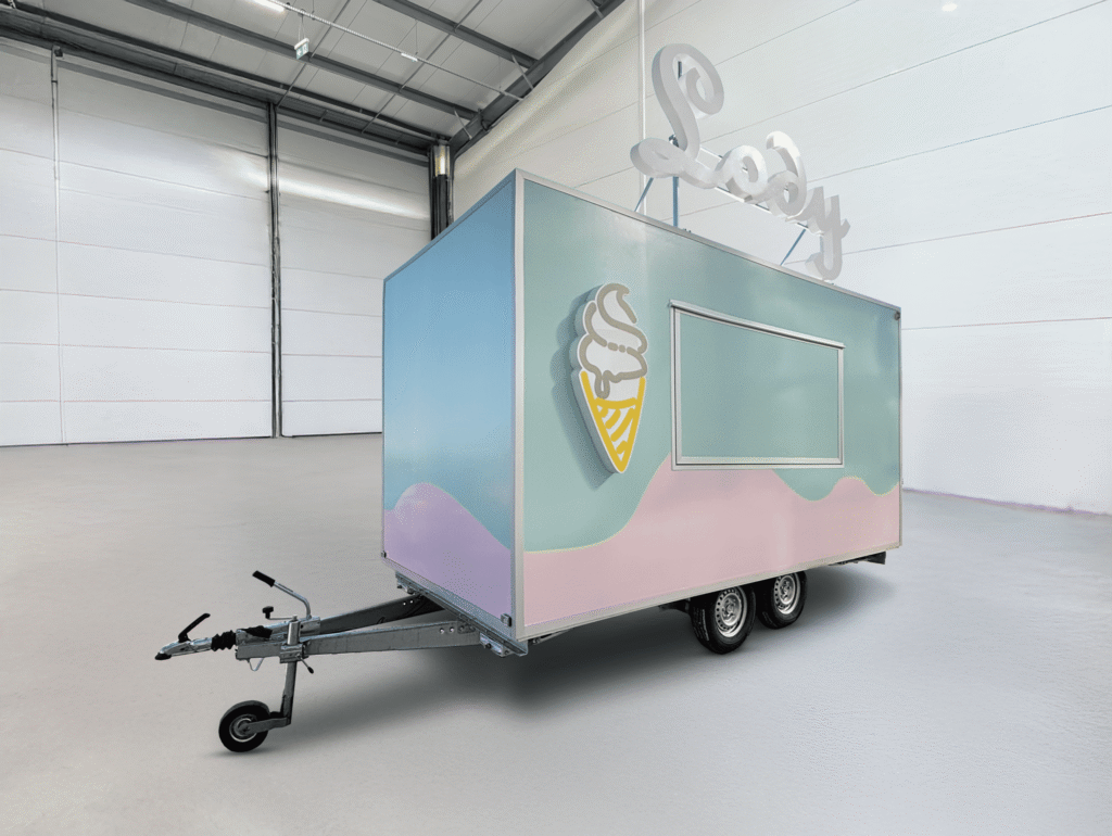 Premium Ice Cream Trailer 4.2M