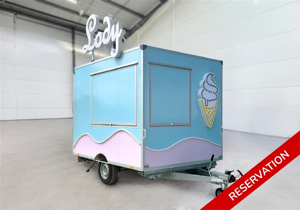 Premium Ice Cream Trailer 3.2M