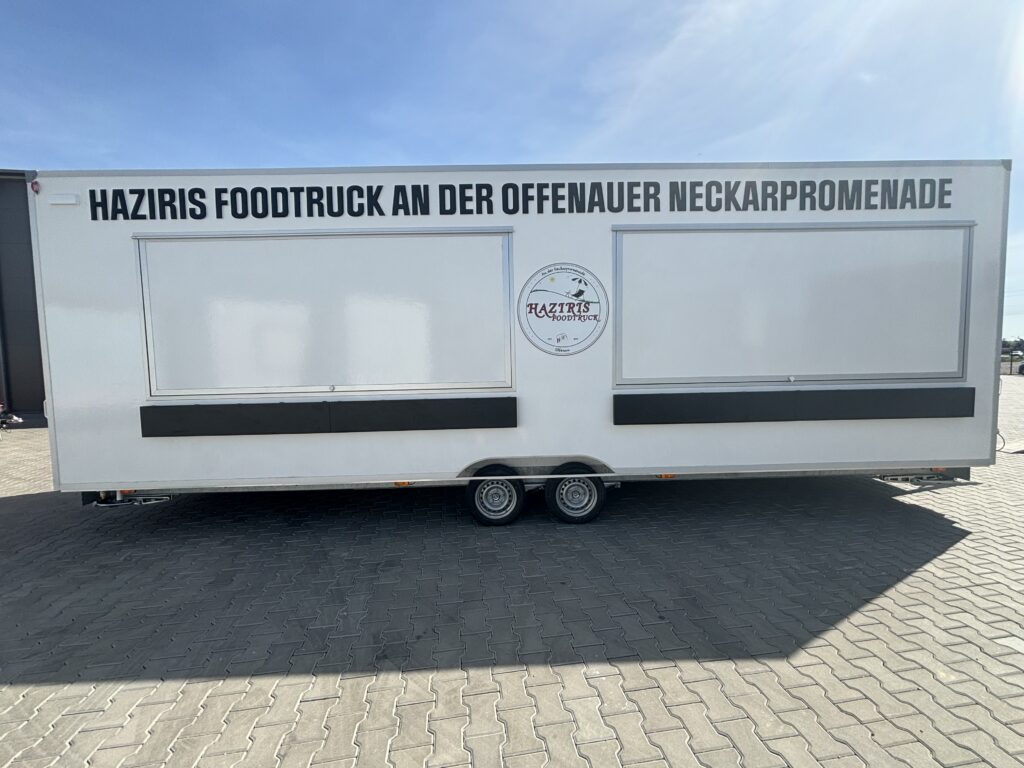 Przyczepa gastronomiczna na rynek niemiecki