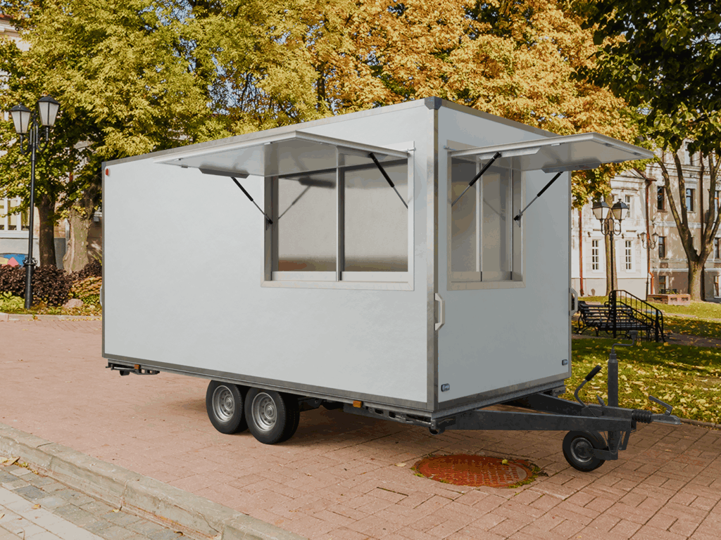 Nowa przyczepa gastronomiczna 5,2M