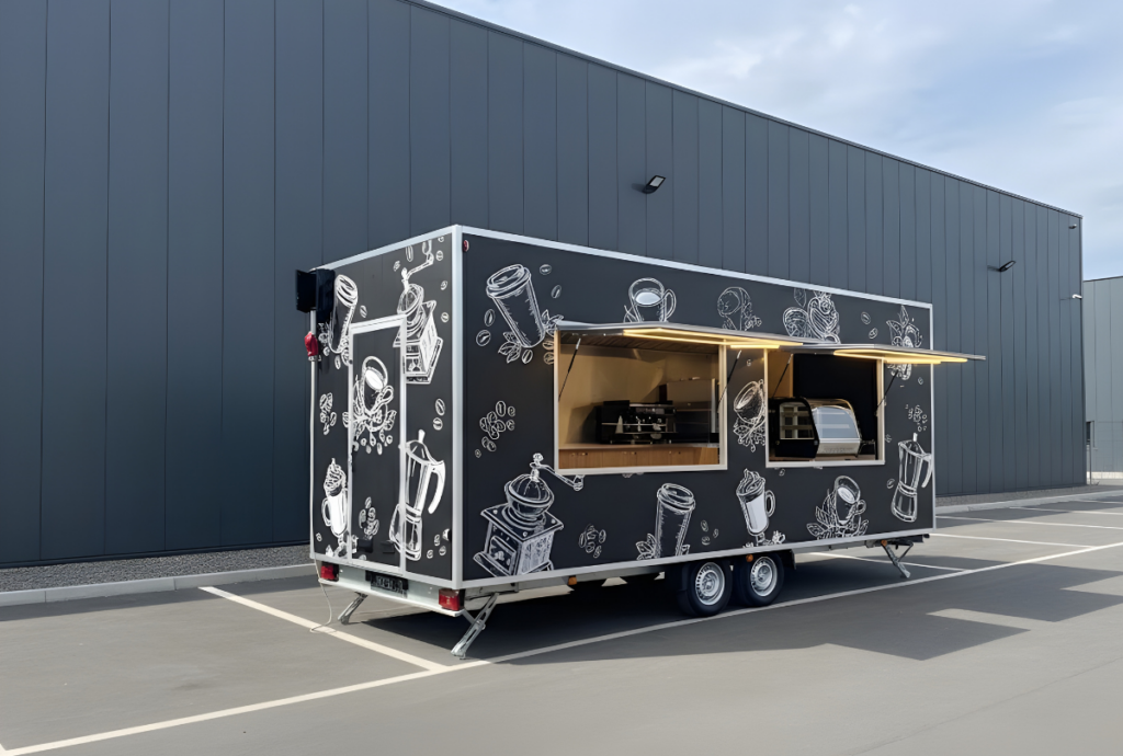 Przyczepa kawiarniana